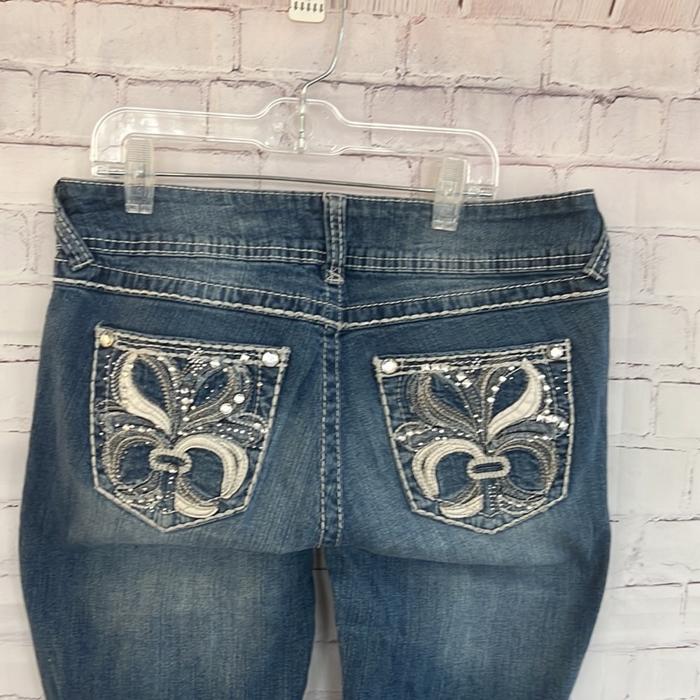 Y2K Wallfloral Vintage bejeweled jeans size 3 R